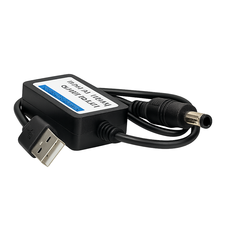 USB-Adapter – zum Anschluss des Rahmens an eine Powerbank