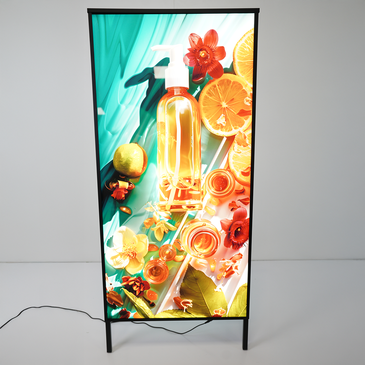 Ausstellungsständer (Kundenstopper) für ledmesee Rahmen