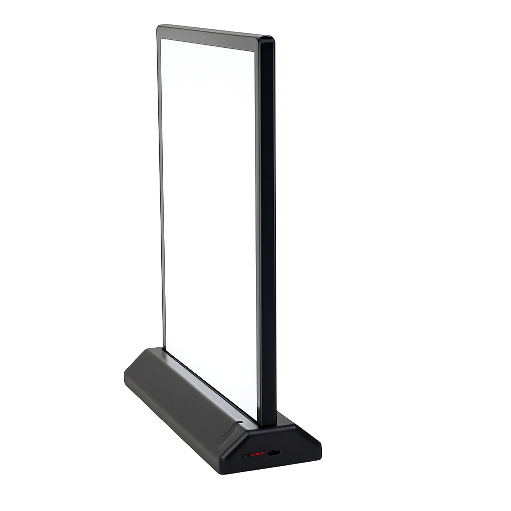 Ultra Thin Lightbox mit integriertem Powerbank – ledmesee | doppelseitig