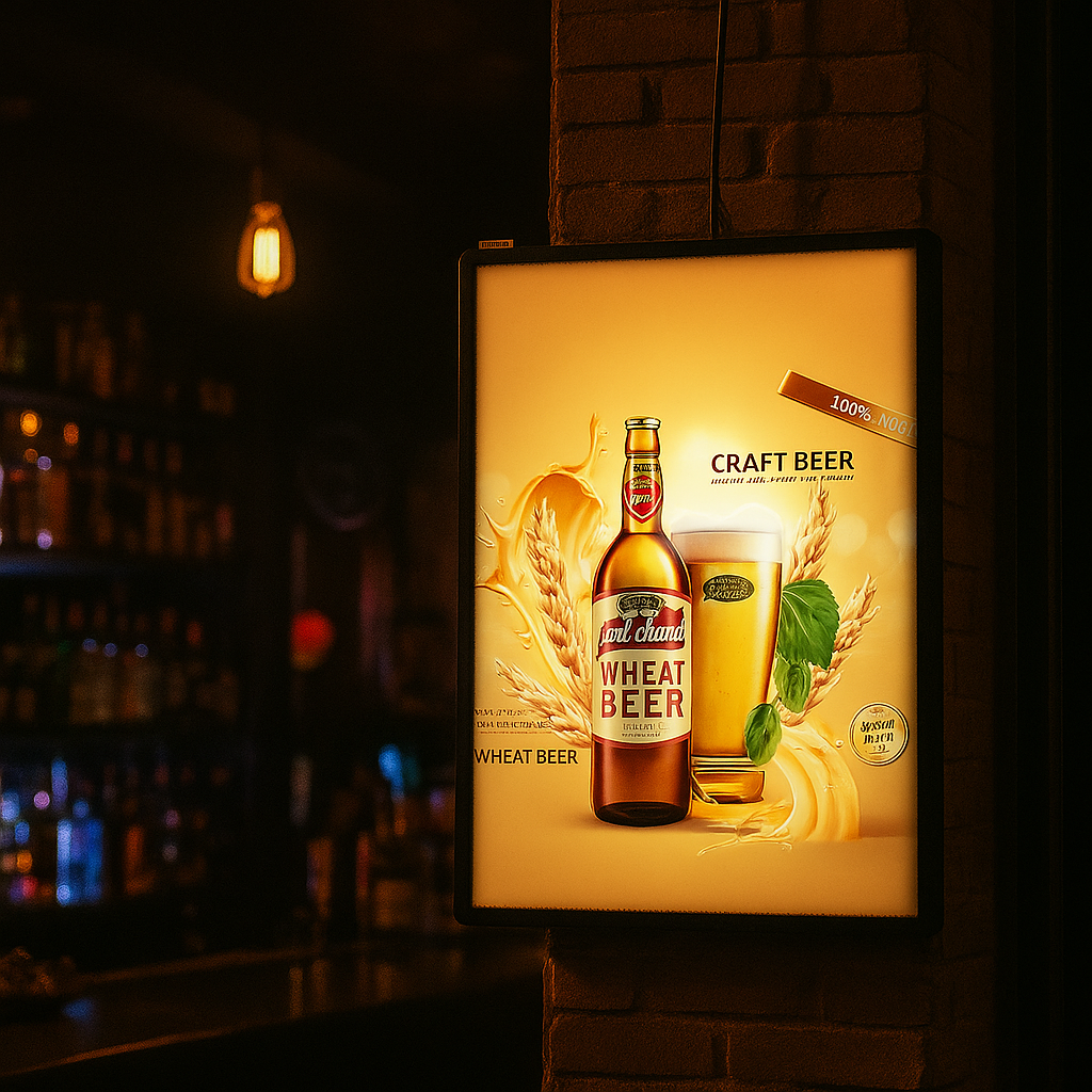 Ultra Thin Lightbox – ledmesee | einseitig