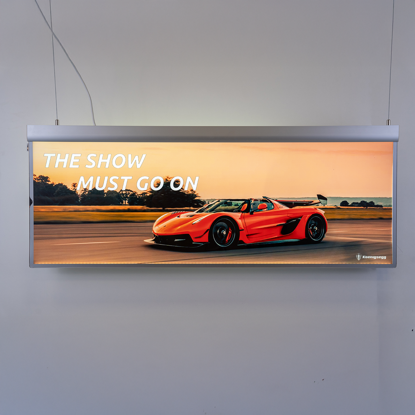 Ultra Thin Lightbox – horizontal – ledmesee | doppelseitig